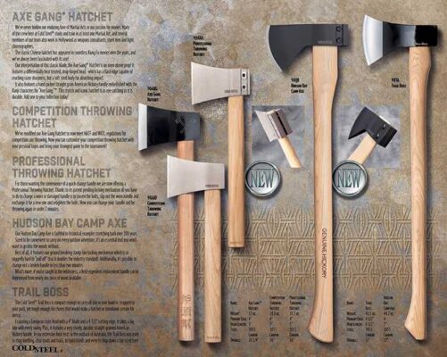 cold steel wood chopping axe