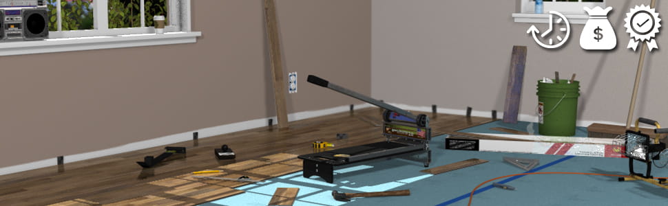 Sharpshooter 2.0 Laminate Flooring Siding Cutter