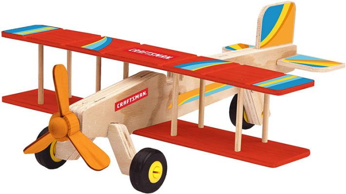 Craftsmans Pull Back Airplane Kit